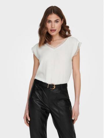 ONLY Блузка Jasmina 15252241 Білий Regular Fit ONLY Блузка Jasmina 15252241 Білий Regular Fit