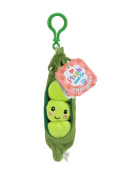 Мягкая игрушка-брелок Plush and Co Горох, 16 см, от 3 лет (PLC25080)