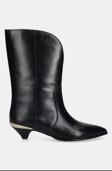 Кожаные полусапожки Love Moschino