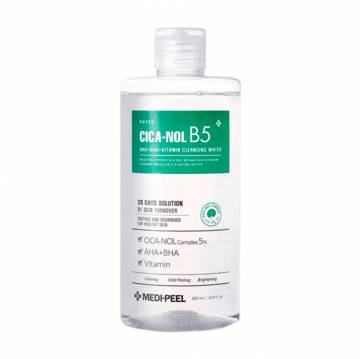 Успокаивающая мицеллярная вода для лица Medi-Peel Phyto Cica-Nol B5 AHA BHA Vitamin Cleansing Water, 500 мл Успокаивающая мицеллярная вода для лица Medi-Peel Phyto Cica-Nol B5 AHA BHA Vitamin Cleansing Water, 500 мл