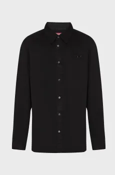 Мужская черная рубашка CAMICIA Черный 52 Diesel A22025 0HPAG
