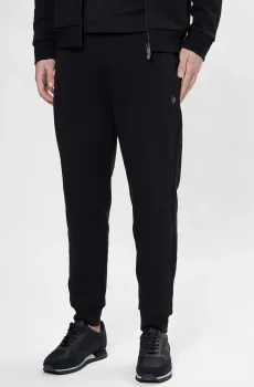 Мужские черные спортивные брюки Черный S BOSS 50555853;001
