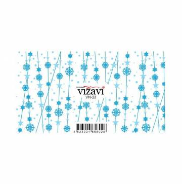 Водные наклейки для ногтей Vizavi Professional VN-23 Водные наклейки для ногтей Vizavi Professional VN-23