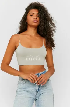 Женский бежевый топ Бежевый M Tally Weijl SSLVISOYA