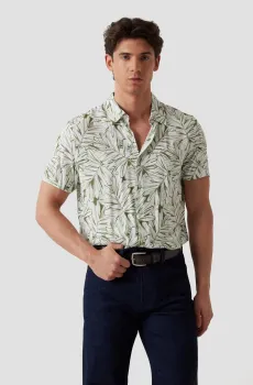 Мужская рубашка с узором Разноцветный S Guess M5GH75.WD4Z2;P8GS