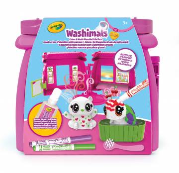 Набір для творчості Crayola Washimals Спа салон (74-7475) Набір для творчості Crayola Washimals Спа салон (74-7475)