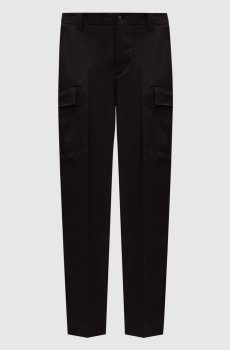 Коричневый карго с шерстью