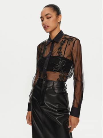 PINKO Сорочка 103474 A1UW Чорний Regular Fit PINKO Сорочка 103474 A1UW Чорний Regular Fit