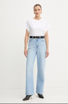 Хлопковая футболка BOSS Orange C_Ecolorado