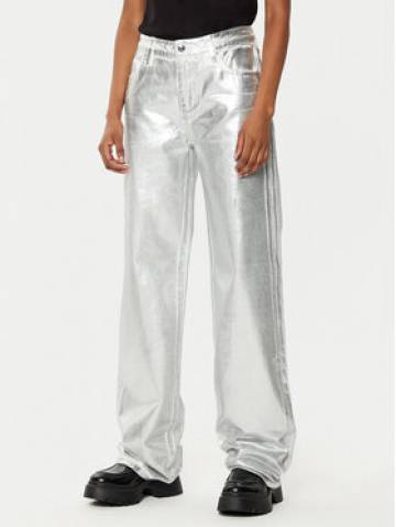 Armani Exchange Штани з тканини XW000056 AF10836 M8047 Срібний Relaxed Fit Armani Exchange Штани з тканини XW000056 AF10836 M8047 Срібний Relaxed Fit