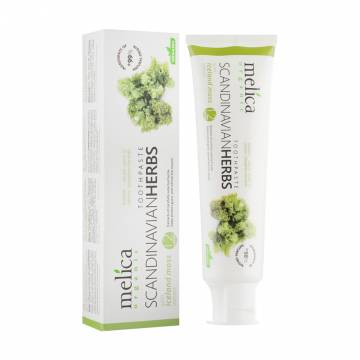 Зубная паста Melica Organic Toothpaste Лечебные травы Скандинавии, 100 мл Зубная паста Melica Organic Toothpaste Лечебные травы Скандинавии, 100 мл