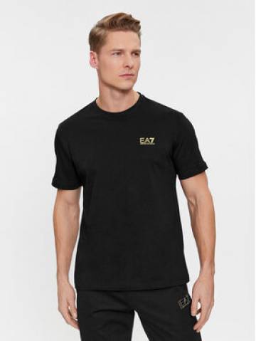 EA7 Emporio Armani Футболка 8NPT18 PJ02Z 0208 Чорний Regular Fit EA7 Emporio Armani Футболка 8NPT18 PJ02Z 0208 Чорний Regular Fit