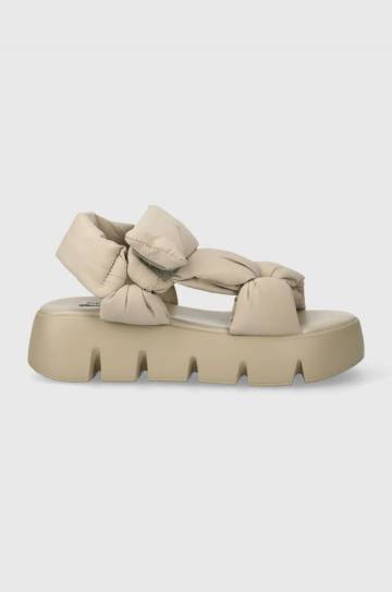 Сандалии Steve Madden Bonkers женские цвет бежевый на платформе SM11002465 Сандалии Steve Madden Bonkers женские цвет бежевый на платформе SM11002465