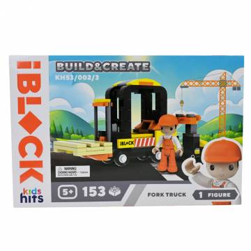 Конструктор IBLOCK Junior Kids hits Build & create Навантажувач (KH53/002/3) Конструктор IBLOCK Junior Kids hits Build & create Навантажувач (KH53/002/3)