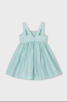 Детское платье с добавлением льна Mayoral