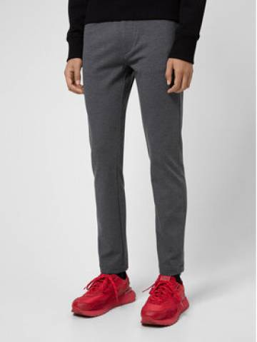 Hugo Штани з тканини Iggy204 50437956 Сірий Extra Slim Fit Hugo Штани з тканини Iggy204 50437956 Сірий Extra Slim Fit