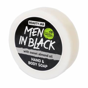 Мужское мыло для рук и тела Beauty Jar Men in Black, 80 г Мужское мыло для рук и тела Beauty Jar Men in Black, 80 г