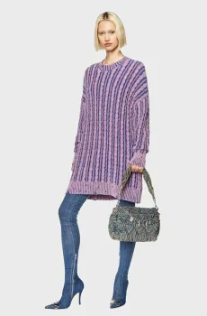 Женское розовое платье M-PANTESSE Розовый XS Diesel A11492 0GEAZ