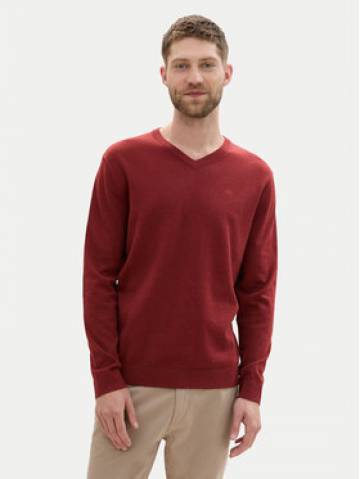 Tom Tailor Светр 1039806 Червоний Regular Fit Tom Tailor Светр 1039806 Червоний Regular Fit