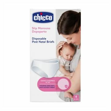 Трусы одноразовые Chicco послеродовые, размер 4, 4 шт Трусы одноразовые Chicco послеродовые, размер 4, 4 шт