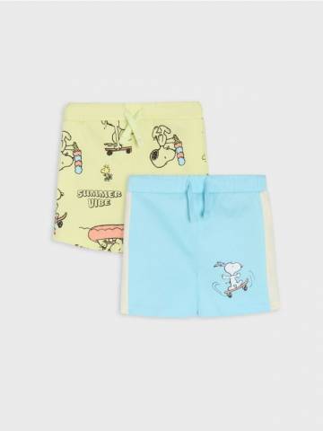 Шорти, 2 пари Peanuts - морська хвиля Шорти, 2 пари Peanuts - морська хвиля
