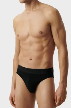 Мужские черные брифы Черный S Atlantic MP-1585