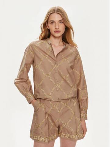 TWINSET Сорочка 241TP2730 Бежевий Straight Fit TWINSET Сорочка 241TP2730 Бежевий Straight Fit