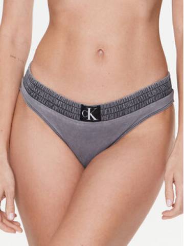 Calvin Klein Swimwear Низ від купальника KW0KW01990 Сірий Calvin Klein Swimwear Низ від купальника KW0KW01990 Сірий
