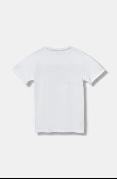 Детская хлопковая футболка Guess