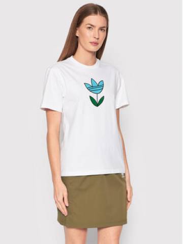 adidas Футболка Always Original Graphic HF2027 Білий Regular Fit adidas Футболка Always Original Graphic HF2027 Білий Regular Fit