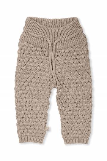 Детские хлопковые брюки Thats mine 027151 Bowie Pants цвет бежевый однотонные Детские хлопковые брюки Thats mine 027151 Bowie Pants цвет бежевый однотонные