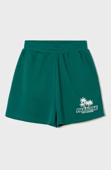 Женские зеленые шорты Зеленый 32 Tally Weijl SSHCOPATTI8