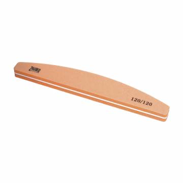 Пилка Zauber овал резиновая, 120/120грит, 18*2,8*1,1(03-090C) Пилка Zauber овал резиновая, 120/120грит, 18*2,8*1,1(03-090C)