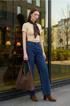 Бавовняна футболка - yellow jeans