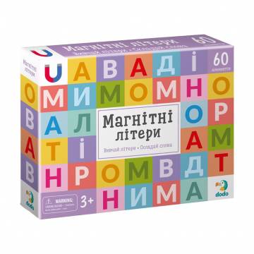 Магнитная игра DoDo Буквы, 18*4*24 см, от 3 лет, 60 элементов (200273) Магнитная игра DoDo Буквы, 18*4*24 см, от 3 лет, 60 элементов (200273)