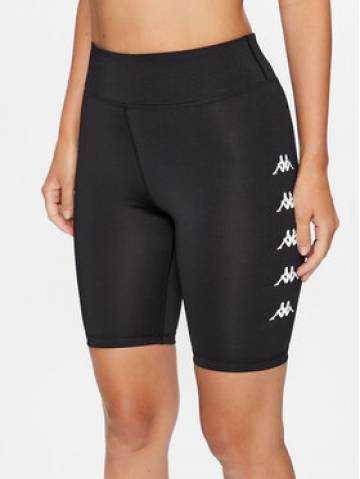 Kappa Велосипедки 312084 Чорний Skinny Fit Kappa Велосипедки 312084 Чорний Skinny Fit