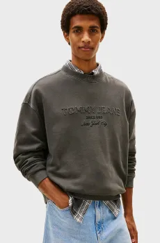 Мужской темно-серый свитшот 90S NEW CLASSICS Серый M Tommy Jeans DM0DM22363
