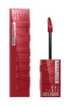 Стойкая жидкая помада для губ Maybelline New York SuperStay Vinyl Ink Liquid Lipstick, 50 Wicked, 4.2 мл