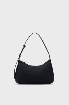 Женская черная сумка CALVIN SOFT SHOULDER BAG Черный ONESIZE Calvin Klein K60K612156
