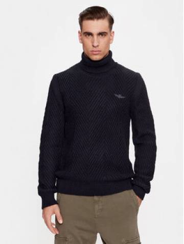 Aeronautica Militare Гольф 232MA1455L509 Cиній Regular Fit Aeronautica Militare Гольф 232MA1455L509 Cиній Regular Fit