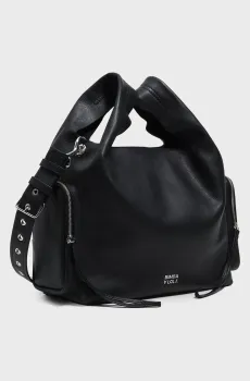 Женская черная кожаная сумка Черный ONESIZE Bimba Y Lola 252BBAJ7V.10000