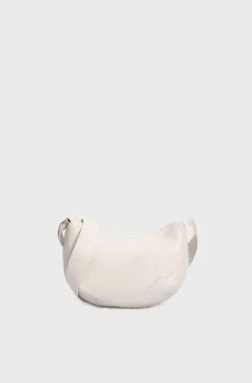 Женская белая сумка QUILTED CRESCENT CB BAG24 Белый ONESIZE Calvin Klein K60K612370