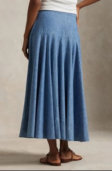 Хлопковая юбка Polo Ralph Lauren