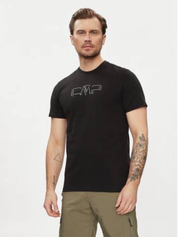 CMP Футболка 32D8147P Чорний Regular Fit CMP Футболка 32D8147P Чорний Regular Fit