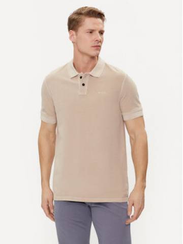 Boss Поло Prime 50507813 Бежевий Regular Fit Boss Поло Prime 50507813 Бежевий Regular Fit