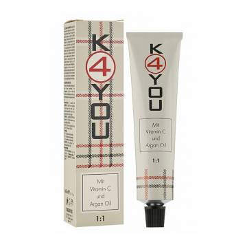 Аммиачная крем-краска для волос Kolor4You с витамином C и аргановым маслом 6.1 Dark Blond Ash, 60 мл Аммиачная крем-краска для волос Kolor4You с витамином C и аргановым маслом 6.1 Dark Blond Ash, 60 мл
