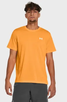 Мужская оранжевая футболка UA LAUNCH SHORTSLEEVE Оранжевый S Under Armour 1382582-803