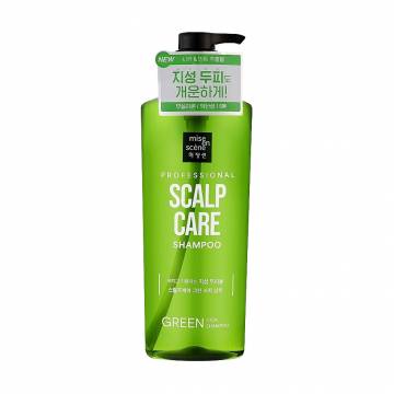 Освежающий шампунь для волос Mise En Scene Scalp Care Green Cica Shampoo с центеллой азиатской, 680 мл Освежающий шампунь для волос Mise En Scene Scalp Care Green Cica Shampoo с центеллой азиатской, 680 мл