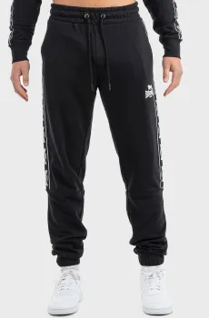 Мужские черные спортивные брюки Черный 3XL Lonsdale 117562