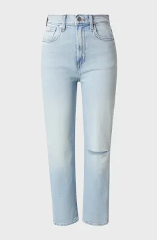 Женские голубые джинсы TAPER Голубой 26-RG Calvin Klein Jeans LV047E908G